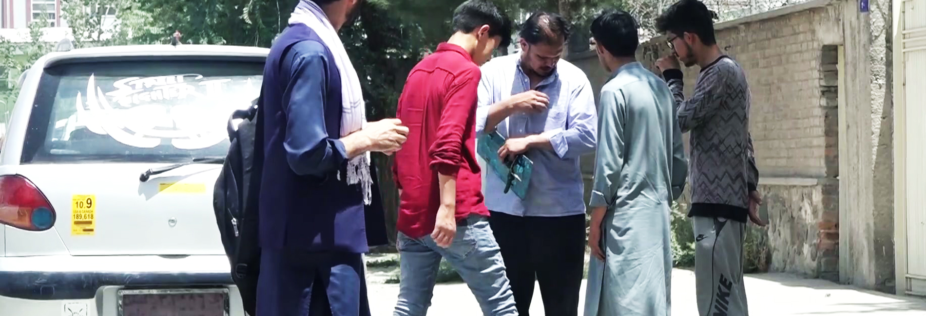 کمره مخفی: سرقت نمبر پلیت موتر- آریانا
