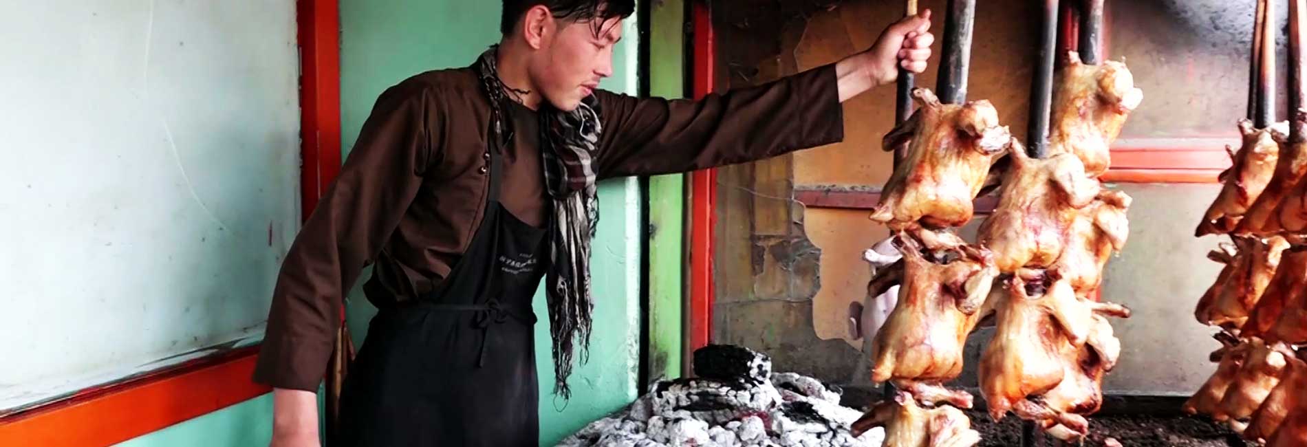 غذاهای خیابانی افغانی: مرغ سجی - قسمت پانزدهم- آریانا