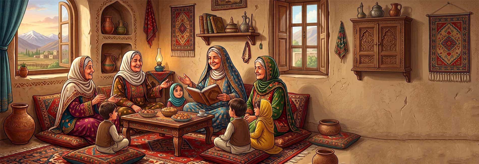 قیل و قال و قالی- آریانا