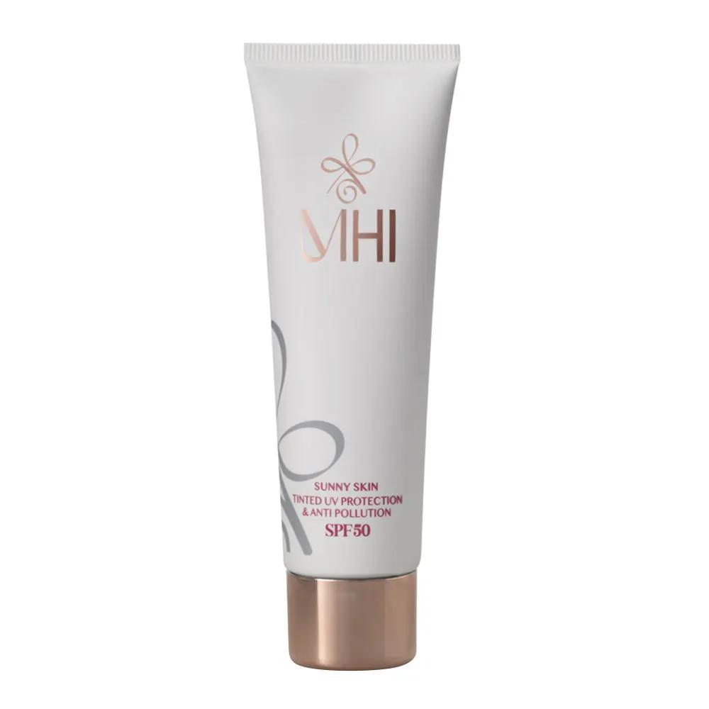 ضد آفتاب رنگی محافظ پوست و ضد آلودگی SPF50 ام اچ آی