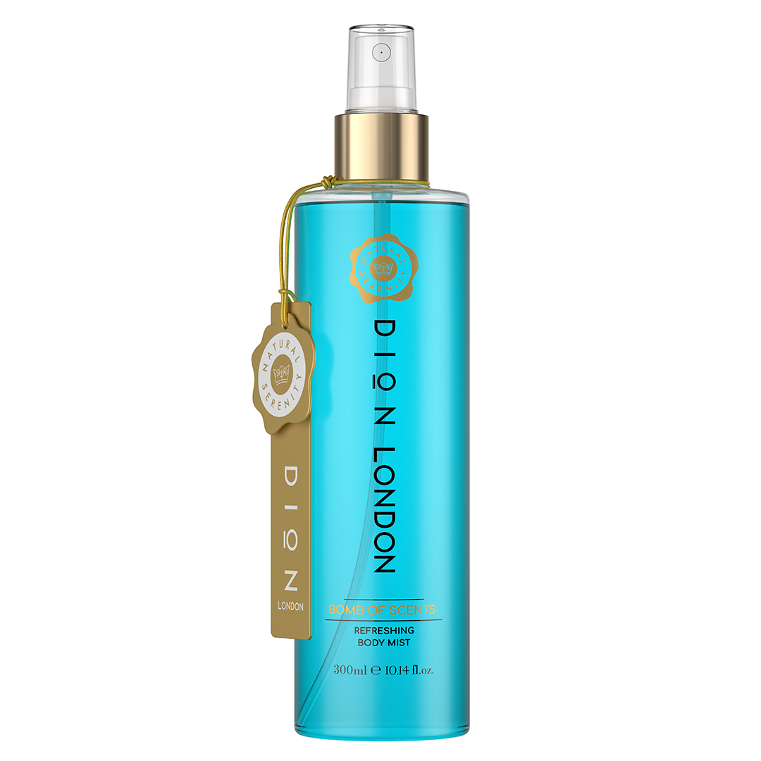 DION LONDON  BODY MIST - BOMB OF SCENTS - 300ML