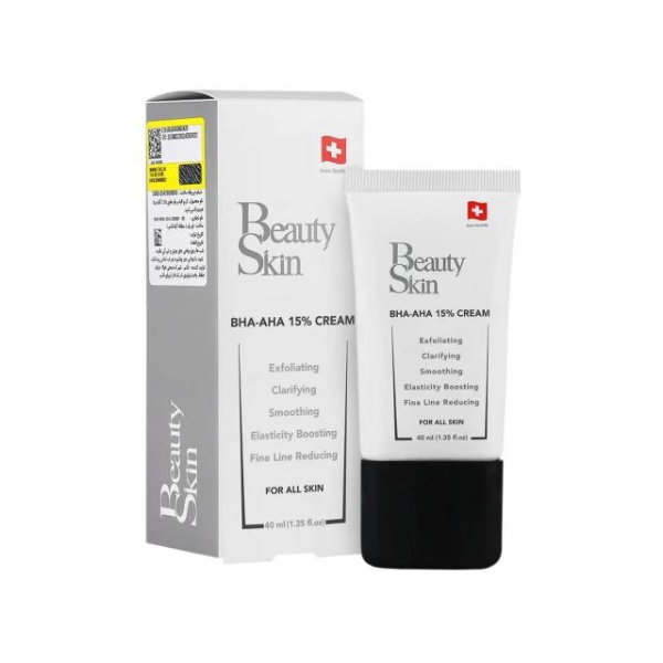 AHAوBHA15% کرم جوان کننده و لایه بردار حاوی بیوتی اسکین 50میل